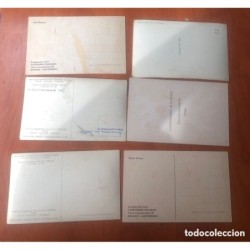 ARTISTAS DE CINE Y CANTANTES-COLECCION DE 30 POSTALES ANTIGUAS MUY RARAS ESPECIALES.