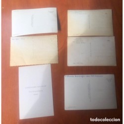 ARTISTAS DE CINE Y CANTANTES-COLECCION DE 30 POSTALES ANTIGUAS MUY RARAS ESPECIALES.