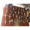 AVIONES DE METAL DIFERENTES ESCALAS-COLECCIÓN DE 32 AVIONES VARIOS PAISES MUY BIEN PINTADOS.