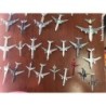AVIONES DE METAL DIFERENTES ESCALAS-COLECCIÓN DE 32 AVIONES VARIOS PAISES MUY BIEN PINTADOS.