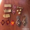 MILITARIA-BOTONES, GALONES ,PEPITOS ETC