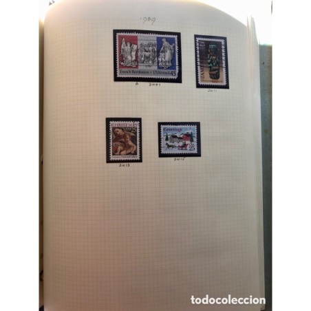 FILATELIA-ESTADOS UNIDOS-LOTE DE SELLOS ANTIGUOS ORIGINALES-DEL AÑO 1989 AL AÑO 2002