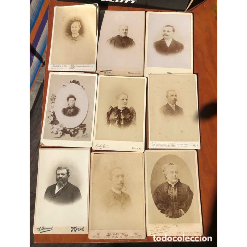 FOTOGRAFIA ANTIGUA ARTISTICA-COLECCIÓN DE 20 FOTOGRAFIAS FRANCESAS AÑOS 1900.