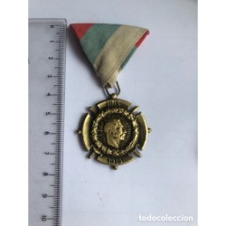 SERVIA 1ª GUERRA MUNDIAL- MEDALLA 1ª GUERRA MUNDIAL AÑO 1914-1918- BRONCE ORIGINAL.