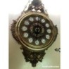 RELOJ DE PARED ANTIGUO LAFUENTE BRONCE MACIZO CON SONERIA.