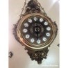 RELOJ DE PARED ANTIGUO LAFUENTE BRONCE MACIZO CON SONERIA.