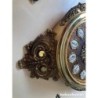 RELOJ DE PARED ANTIGUO LAFUENTE BRONCE MACIZO CON SONERIA.