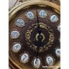 RELOJ DE PARED ANTIGUO LAFUENTE BRONCE MACIZO CON SONERIA.