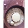 RELOJ DE PARED ANTIGUO LAFUENTE BRONCE MACIZO CON SONERIA.