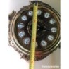 RELOJ DE PARED ANTIGUO LAFUENTE BRONCE MACIZO CON SONERIA.
