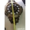 RELOJ DE PARED ANTIGUO LAFUENTE BRONCE MACIZO CON SONERIA.