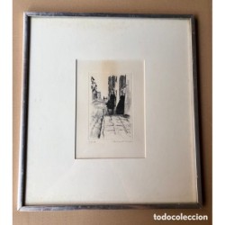 GRABADO DE ALBERTO DUCE VAQUERO.