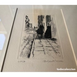 GRABADO DE ALBERTO DUCE VAQUERO.