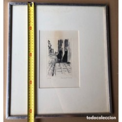 GRABADO DE ALBERTO DUCE VAQUERO.