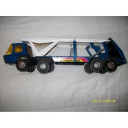 J GOZÁN AUTO TRANSPORTE BRONCO TRAILER CAMIÓN METALICO