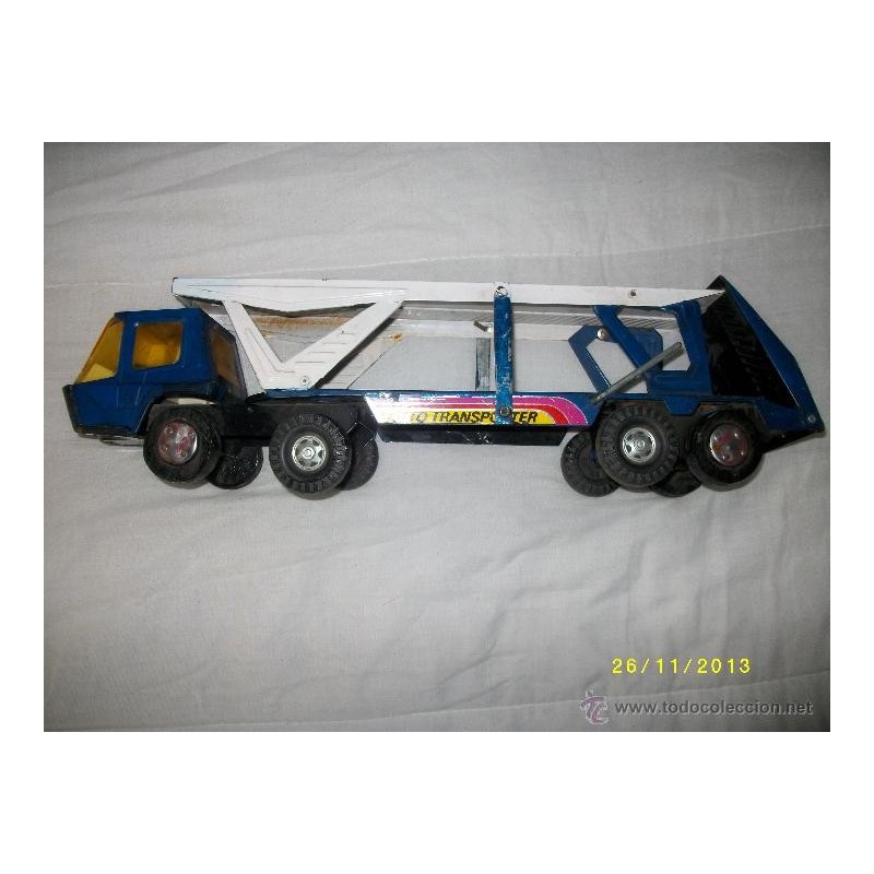 J GOZÁN AUTO TRANSPORTE BRONCO TRAILER CAMIÓN METALICO