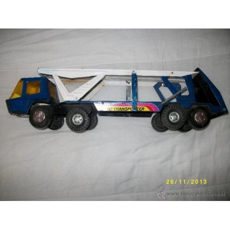 J GOZÁN AUTO TRANSPORTE BRONCO TRAILER CAMIÓN METALICO