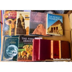 EGIPTOLÓGIA-LOTE DE 46 LIBROS EN INGLES.