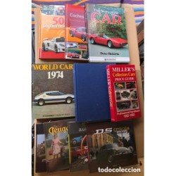 LOTE DE 10 LIBROS DE AUTOMOVILES.