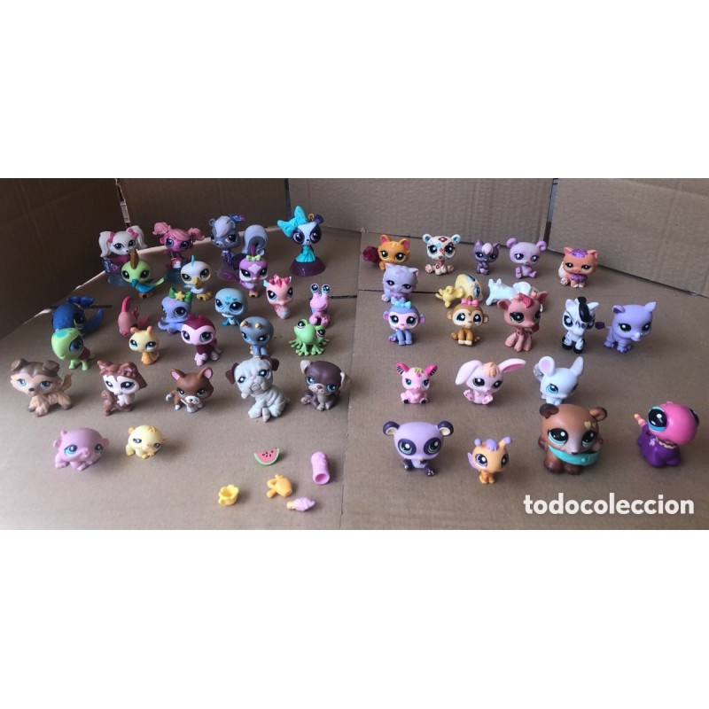 LITTLEST PET SHOP-HASBRO-LOTE DE 45 FIGURAS.