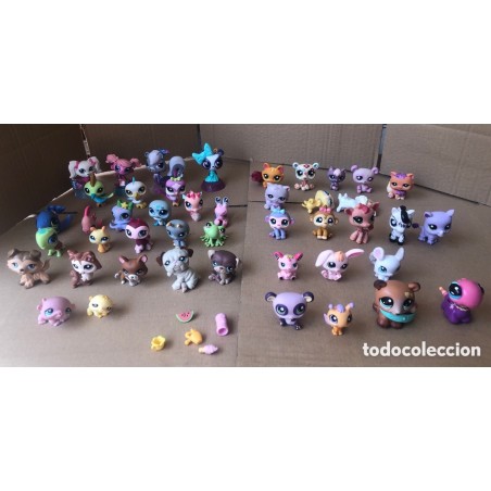LITTLEST PET SHOP-HASBRO-LOTE DE 45 FIGURAS.