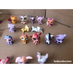 LITTLEST PET SHOP-HASBRO-LOTE DE 45 FIGURAS.