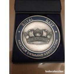 MEDALLA-MEDAL ROYAL NAVY AMATEUR SWIMMING ASSOCIATION-