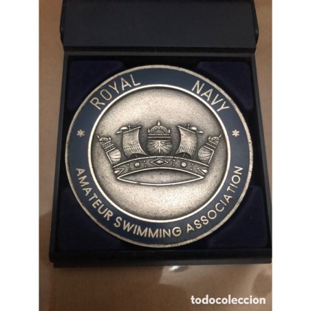 MEDALLA-MEDAL ROYAL NAVY AMATEUR SWIMMING ASSOCIATION-