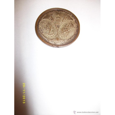 PIVS IX PONT MAX -MEDALLA -AÑO 1870.