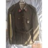 MILITARIA. TRAJE DE ALFEREZ CON INSIGNIA EMBLEMA MILICIA UNIVERSITERIA Y BORDONES.