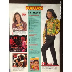 POPCORN Nº54-LA REVISTA JOVEN-CONTIENE 8 POSTERS.