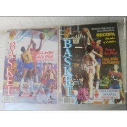 NUEVO BASKET-LOTE DE 10 REVISTAS-BALONCESTO