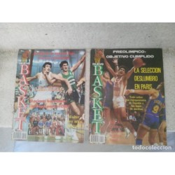 NUEVO BASKET-LOTE DE 10 REVISTAS-BALONCESTO