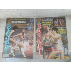 NUEVO BASKET-LOTE DE 10 REVISTAS-BALONCESTO