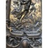 Placa religiosa en bronce-Angeles.