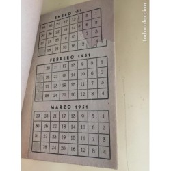 CARTILLA DE RACIONAMIENTO DE PAN. CATARROJA. MUY RARA.