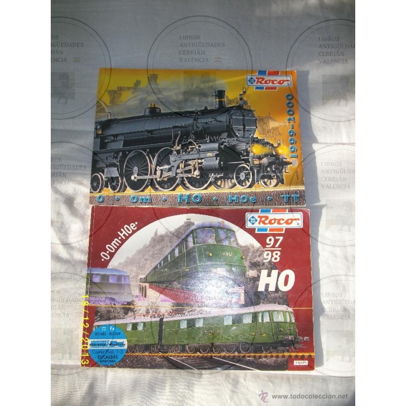 CATALOGOS ILUSTRADOS DE TRENES ROCO