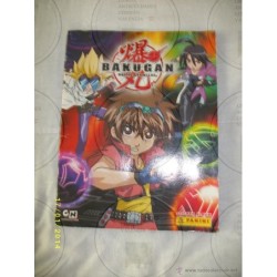 BAKUGAN BATTLE BRAWLERS STIKER ALBUN PANIMI COMPLETO