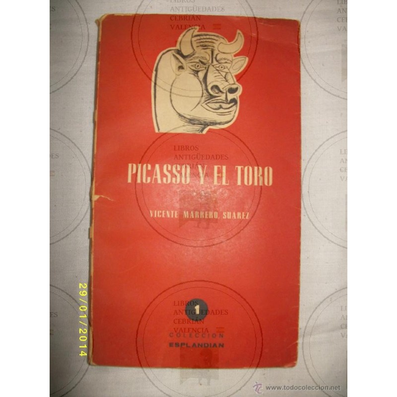 PICASSO Y EL TORO. AÑO 1947.