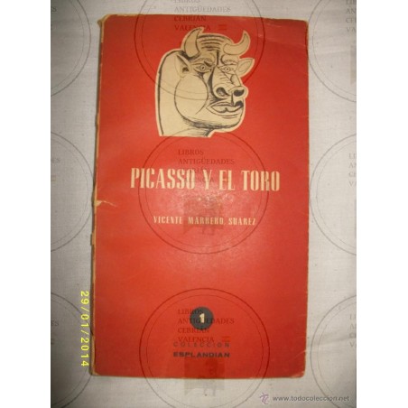 PICASSO Y EL TORO. AÑO 1947.