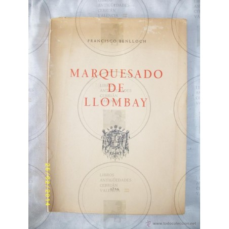 MARQUESADO DE LLOMBAY1975
