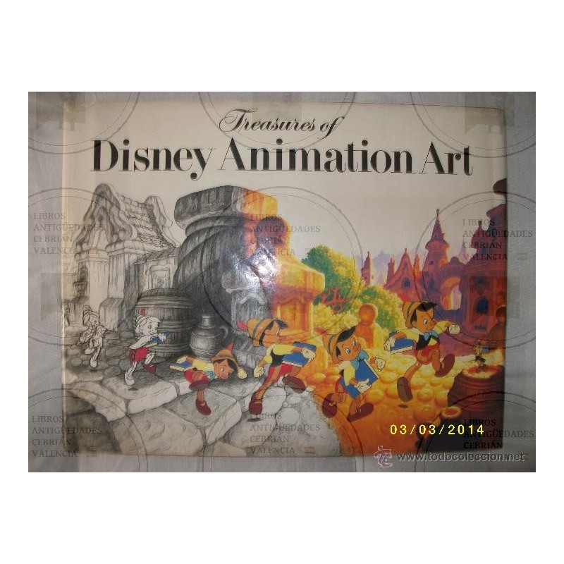 TREASURES OF DISNEY ANIMATION ART 1982 TREASURES OF DISNEY ANIMATION ART 1982