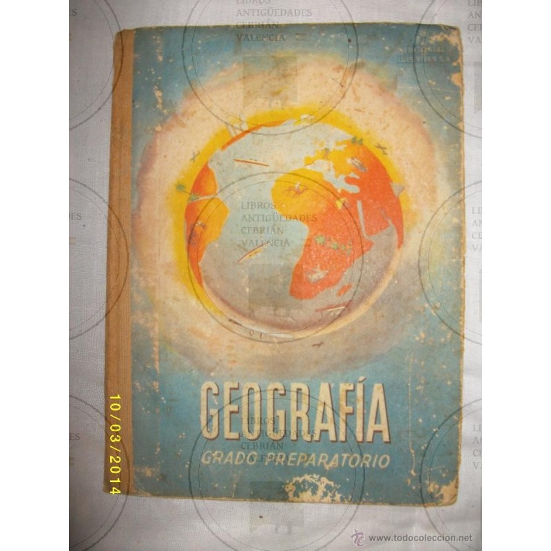 GEOGRAFIA GRADO PREPARATORIO 1949