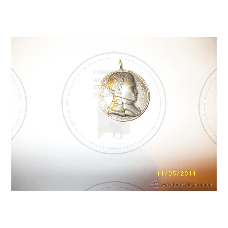 NAPOLEON EMP. ET ROI-MEDALLA-AÑO 1815.