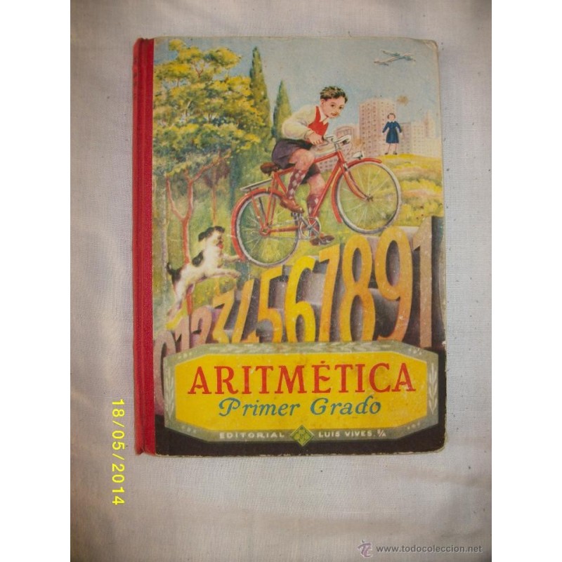 ARITMETICA PRIMER GRADO 1954