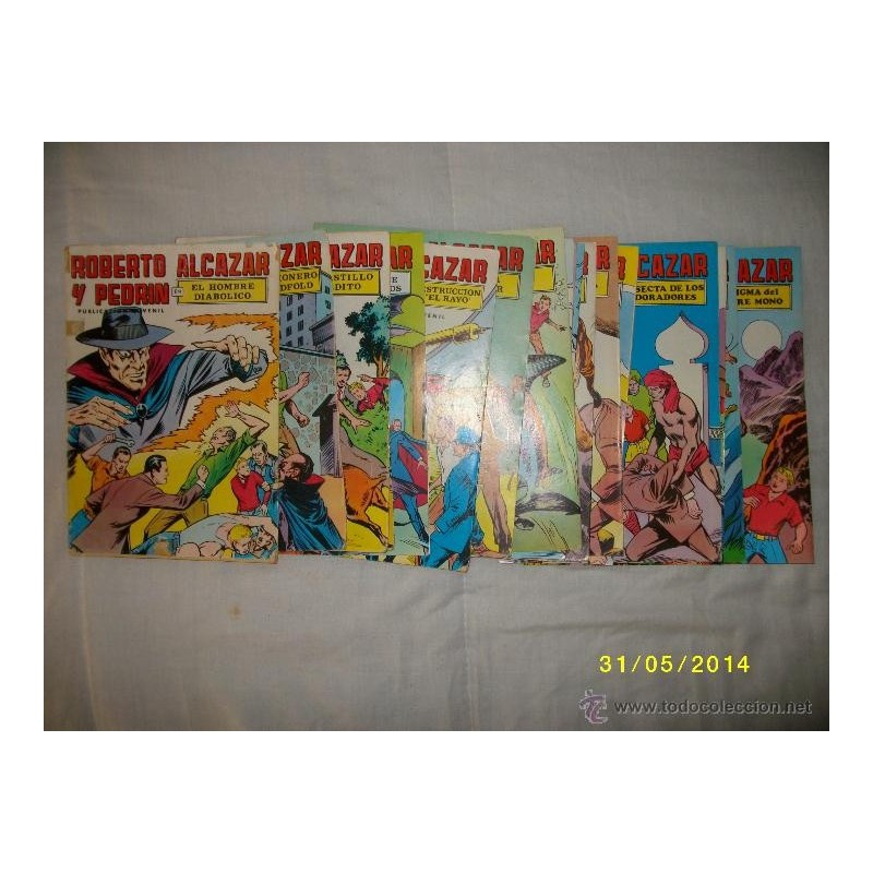 ROBERTO ALCAZAR Y PEDRIN SEGUNDA EPOCA EDIVAL 1976 20 NUMEROS