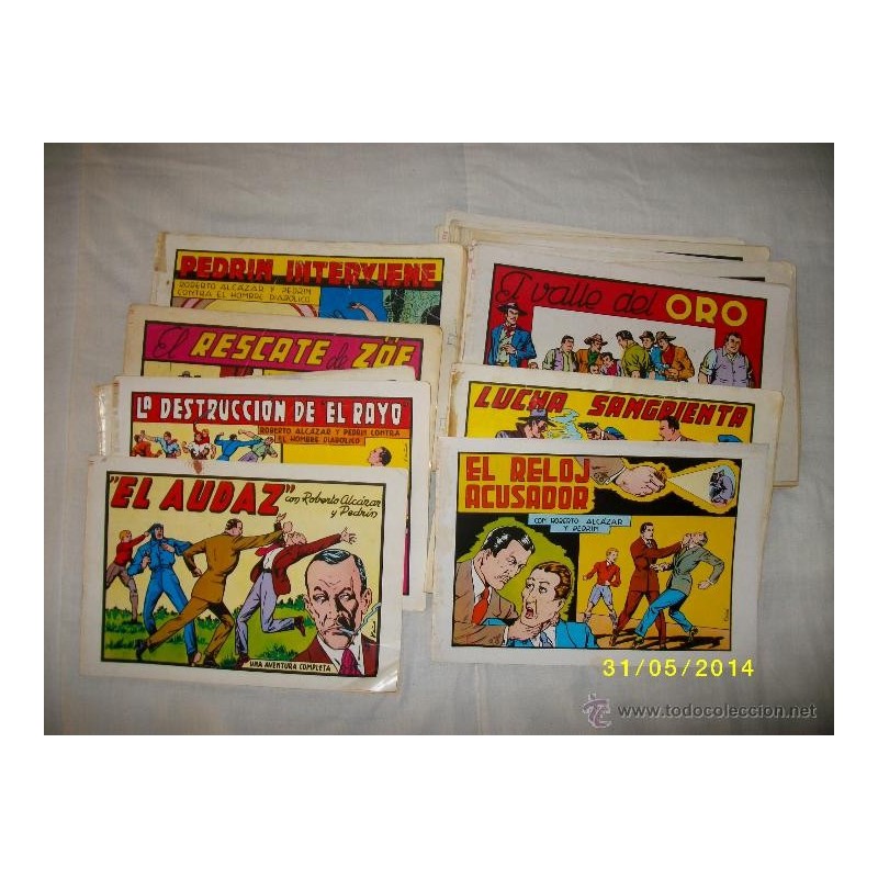 ROBERTO ALCAZAR Y PEDRIN 1982 27 NUMEROS