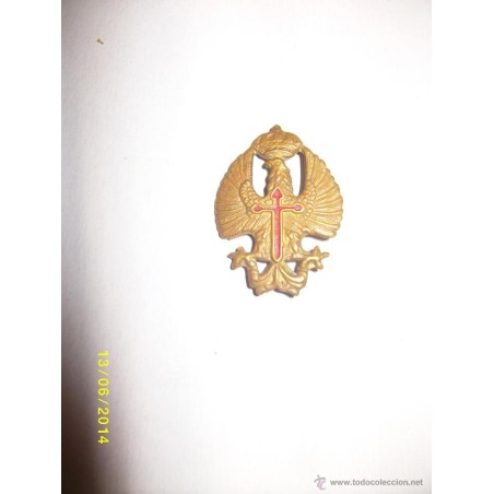 INSIGNIA MILITAR GORRA AÑOS 70