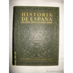 HISTORIA DE ESPAÑA -GRAN HISTORIA GENERAL DE LOS PUEBLOS HISPANOS TOMO I