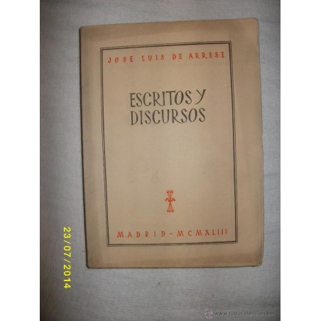 ESCRITOS Y DISCURSOS 1943
